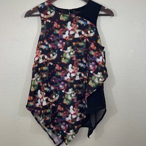 Mossimo Junior's Sz XS Asymmetrical Hem Top